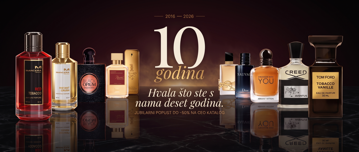 Glory Parfemi — 10 godina