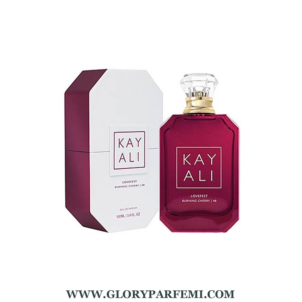 Kayali Lovefest Burning Cherry 48